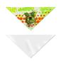 Preview: Hunde-Bandana Lani - Popart Hundedesign, 100 % Polyester, 70x30 cm, verstellbar, waschbar
